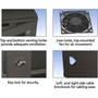 Black Box Wallmount Cabinet - 10U 22W x 235D M6 Square Holes - 10U Rack Height - Wall Mountable - 2268 kg Maximum Weight - TAA RM2413AE