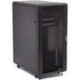 32U 19 Server Rack Cabinet Adjustable Depth 6-32 inch Flat Pack Lockable 4-Post NetworkData Rack Enclosure with Casters - 32U - - RK3236BKF