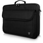 V7 Essential CCK16-BLK-3N Carrying Case (Briefcase) for 16.1" Notebook - Black - 600D Polyester, 210D Polyester Interior - Shoulder - (CCK16-BLK-3N)