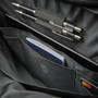 V7 Professional CCP13-ECO-BLK Carrying Case Briefcase for 13 to 133 Notebook - Black - Water Resistant Bottom - 600D Polyester - CCP13-ECO-BLK