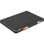 Logitech Slim Folio Keyboard/Cover Case Apple, Logitech iPad (7th Generation) Tablet - Graphite - Water Resistant, Scratch Resistant, (920-009473)