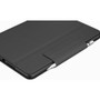 Logitech Rugged Folio Keyboard/Cover Case (Folio) Apple, Logitech iPad (7th Generation) Tablet - Graphite - Spill Proof, Dirt Shock - (920-009312)