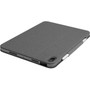 Logitech Folio Touch KeyboardCover Case Folio Apple Logitech iPad Air 4th Generation Tablet - Oxford Gray - Scuff Resistant - - 920-009952