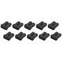 StarTechcom LC SFP Dust Covers - 10 Pack - Fiber Optic Dust Caps - SFP Port Cover - Protect your network switches from dust and by up SFPLCCAP10