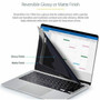 StarTech.com Laptop Privacy Screen for 13 inch MacBook Pro & Air - Magnetic Removable Security Filter - Blue Light Reducing - - 13 for (PRIVSCNMAC13)