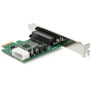 StarTech.com 4-port PCI Express RS232 Serial Adapter Card - PCIe to Serial DB9 RS-232 Controller Card - 16950 UART - Windows/Linux - 4 (Fleet Network)
