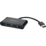 Kensington UH4000 USB 3.0 4-Port Hub - USB - External - 4 USB Port(s) - 4 USB 3.0 Port(s) - PC, Mac (Fleet Network)