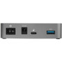 StarTech.com 4 Port USB C Hub with Power Adapter, USB 3.1/3.2 Gen 2 (10Gbps), 4x USB Type A, Self Powered, Fast Charge Port, Mountable (HB31C4AS)
