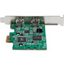 StarTech.com 2 Port 1394a PCI Express FireWire Card - TI TSB82AA2 Chipset - Plug-and-Play - PCIe FireWire Adapter (PEX1394A2V2) - PCI (PEX1394A2V2)