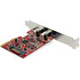 StarTechcom 2-port 10Gbps USB C PCIe Card Adapter - USB 31 Gen 2 Type-C PCI Express Expansion Add-On Card - Windows macOS Linux - PEXUSB312C3