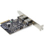 StarTech.com 2-Port USB PCIe Card 10Gbps/port - USB 3.1/3.2 Gen 2 Type-A PCI Express 3.0 x2 Host Controller Expansion Card - - 2-port (PEXUSB312A3)