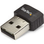 StarTech.com USB WiFi Adapter - AC600 - Dual-Band Nano USB Wireless Network Adapter - 1T1R 802.11ac Wi-Fi Adapter - 2.4GHz / 5GHz - to (Fleet Network)
