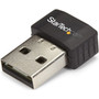 StarTechcom USB WiFi Adapter - AC600 - Dual-Band Nano USB Wireless Network Adapter - 1T1R 80211ac Wi-Fi Adapter - 24GHz  5GHz - to USB433ACD1X1