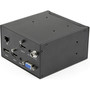 StarTechcom Conference Table Box for AV Connectivity  Charging 4K HDMIDP or VGA GbE Audio Power Center w 2x USB  2x UL AC - - KITBXAVHDPNA