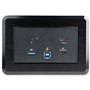StarTechcom Conference Room Docking Station In-Table Universal Laptop Dock HDMI60W PDUSB HubGbEAudio HuddleBoardroom - 120 V KITBZDOCK