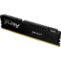 Kingston FURY Beast 16GB DDR5 SDRAM Memory Module - For Motherboard - 16 GB 1 x 16GB DDR5 SDRAM - 5200 MHz - CL40 - 125 V - On-die KF552C40BB-16