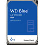 Western Digital Blue WD60EZAZ 6 TB Hard Drive - 35 Internal - SATA SATA600 - Desktop PC Device Supported - 5400rpm - 2 Year WD60EZAZ