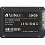 Verbatim Vi550 S3 256 GB Solid State Drive - 2.5" Internal - SATA (SATA/600) - 150 TB TBW - 560 MB/s Maximum Read Transfer Rate - 3 - (49351)