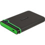 Transcend StoreJet 25M3C 2 TB Portable Hard Drive - 2.5" External - Iron Gray - USB 3.1 (TS2TSJ25M3C)