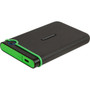 Transcend StoreJet 25M3C 2 TB Portable Hard Drive - 25 External - Iron Gray - USB 31 TS2TSJ25M3C