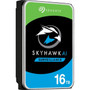 Seagate SkyHawk AI ST16000VE002 16 TB Hard Drive - 35 Internal - SATA SATA600 - Network Video Recorder Device Supported - 3 Year ST16000VE002