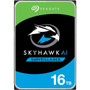 Seagate SkyHawk AI ST16000VE002 16 TB Hard Drive - 35 Internal - SATA SATA600 - Network Video Recorder Device Supported - 3 Year ST16000VE002