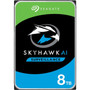Seagate SkyHawk AI ST8000VE001 8 TB Hard Drive - 35 Internal - SATA SATA600 - Network Video Recorder Device Supported - 3 Year ST8000VE001