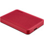 Toshiba Canvio Advance HDTCA40XR3CA 4 TB Portable Hard Drive - External - Red - MAC Device Supported - USB 30 HDTCA40XR3CA