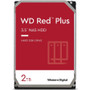 Western Digital Red Plus WD20EFZX 2 TB Hard Drive - 3.5" Internal - SATA (SATA/600) - Conventional Magnetic Recording (CMR) Method - - (Fleet Network)