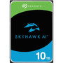 Seagate SkyHawk AI ST10000VE001 10 TB Hard Drive - 35 Internal - SATA SATA600 - Conventional Magnetic Recording CMR Method - - ST10000VE001