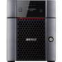 BUFFALO TeraStation 3420DN 4-Bay Desktop NAS 8TB (4x2TB) with HDD NAS Hard Drives Included 2.5GBE / Computer Network Attached Storage (Fleet Network)