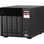 QNAP TS-473A-8G SAN/NAS Storage System - AMD Ryzen V1500B Quad-core (4 Core) 2.20 GHz - 4 x HDD Supported - 0 x HDD Installed - 4 x - (Fleet Network)