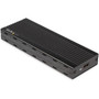 StarTechcom USB-C 10Gbps to M2 NVMe SSD Enclosure - Portable M2 PCIe Aluminum Case - 1GBs Read  Write - Mac  PC - USB-C for 2 M2E1BMU31C
