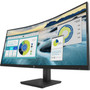 HP P34HC G4 34 WQHD Curved Screen Edge LED LCD Monitor - 219 - Black - 34 86360 mm Class - Vertical Alignment VA - 3440 x 1440 21Y56AAABA