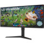 LG Ultrawide 34WP65G-B 34" UW-UXGA LED LCD Monitor - 21:9 - 34" (863.60 mm) Class - In-plane Switching (IPS) Technology - 2560 x 1080 (Fleet Network)