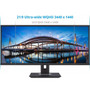 Viewsonic VG3456 34 WQHD LED LCD Monitor - 219 - Black - 34 86360 mm Class - MVA technology - 3440 x 1440 - 107 Billion Colors VG3456
