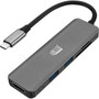 Adesso 6-in-1 USB-C Multi-Port Docking Station TAA Compliant - for NotebookTabletSmartphoneMonitor - 60 W - USB Type C - 4K - x - AUH-4020