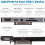 Tripp Lite Docking Station - for Notebook/Tablet/Smartphone/Projector/Monitor - 60 W - USB Type C - 3 x USB Ports - USB Type-C - HDMI (U442-DOCK15-S)