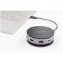 StarTechcom USB C Multiport Adapter - USB Type-C 10Gbps Mini Dock 4K 60Hz HDMIDisplayPort1080p VGA - 75W PD Passthrough USB Hub  DKT31CHDVCM
