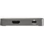 StarTechcom USB C Multiport Adapter 4K 60Hz HDMI 20 100W PD Pass-through USB Hub USB Type-C Mini Docking Station 10 25cm - - DKT31CHPD3