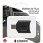 Kingston MobileLite Plus SD Reader - SDHC SDXC SD - USB 32 Gen 1 Type AExternal MLP