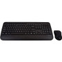 V7 CKW300US Full Size/Palm Rest English QWERTY - Black - Wireless RF English - Wireless RF 1600 dpi - 6 Button - QWERTY - Volume Key, (Fleet Network)