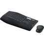 Logitech MK850 Performance Wireless Keyboard and Mouse Combo - USB Wireless BluetoothRF - USB Wireless BluetoothRF - Optical - 1000 920-008219