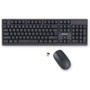 Verbatim Wireless Keyboard and Mouse - Wireless Wireless Mouse - Optical - 1000 dpi - 3 Button - Multimedia Hot Key(s) - Symmetrical - (Fleet Network)