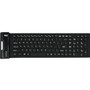 Adesso Antimicrobial Waterproof Flex Keyboard (Compact Size) - Cable Connectivity - USB Interface - 108 Key Home Page, Email, My My - (Fleet Network)