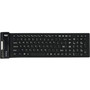 Adesso Antimicrobial Waterproof Flex Keyboard Compact Size - Cable Connectivity - USB Interface - 108 Key Home Page Email My My - AKB-222UB