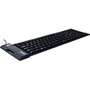 Adesso Antimicrobial Waterproof Flex Keyboard Compact Size - Cable Connectivity - USB Interface - 108 Key Home Page Email My My - AKB-222UB
