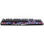 Mad Catz The Authentic S.T.R.I.K.E. 2 Membrane Gaming Keyboard - Black - Cable Connectivity Multimedia Hot Key(s) - Membrane Keyswitch (Fleet Network)