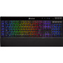 Corsair K57 RGB Wireless Gaming Keyboard (NA) - Wired/Wireless Connectivity - Bluetooth/RF - 33 ft (10058.40 mm) - 2.40 GHz - USB 3.0 (Fleet Network)