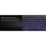 Adesso Large Print Illuminated Desktop Keyboard - Cable Connectivity - USB Interface - 104 Key - English US - Desktop Computer - - AKB-139EB